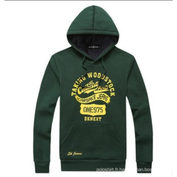 Meilleure vente Bonne qualité à bas prix Anti-Pilling Mens Long Hoodies